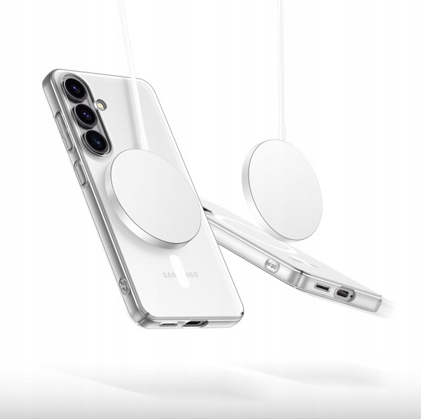 Case SAMSUNG GALAXY S25 Tech-Protect Magslim MagSafe Matte transparent