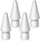 Tech-Protect Ανταλλακτικές Μύτες για Apple Pencil, 4-Pack, Λευκό