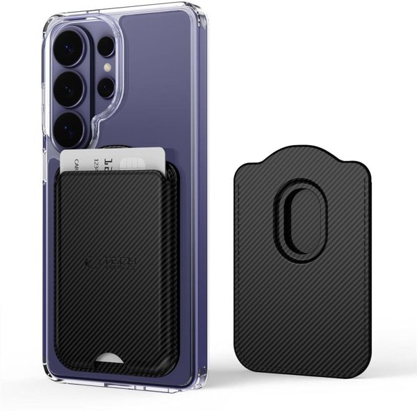 Tech-Protect Μαγνητική Θήκη Καρτών CH02 MagWallet για MagSafe, Carbon