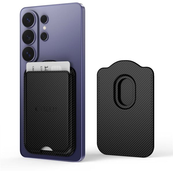 Tech-Protect Μαγνητική Θήκη Καρτών CH02 MagWallet για MagSafe, Carbon