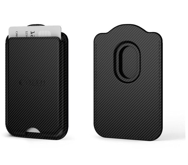 Tech-Protect Μαγνητική Θήκη Καρτών CH02 MagWallet για MagSafe, Carbon