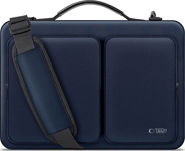 Tech-Protect Defender Τσάντα για Laptop 15-16", Navy Blue