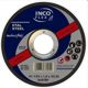 Techniflex Δίσκος Κοπής Μετάλλων T1a 115x1.0x22mm - Επίπεδος Δίσκος για Χάλυβα και Ανοξείδωτο Ατσάλι