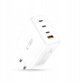 TECH-PROTECT NC200W-GAN 4-PORT NETWORK CHARGER PD 200W / QC3.0 WHITE