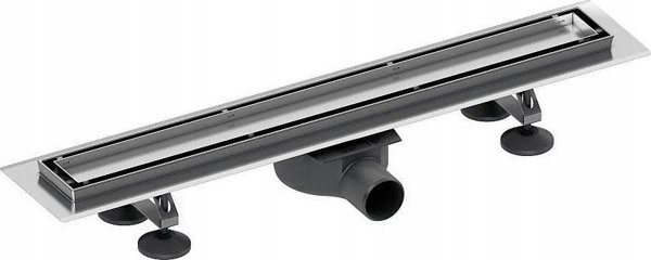 Tece Linus Γραμμικό Κανάλι Ντους 800mm, Ανοξείδωτο Ατσάλι, Αναστρέψιμη Σχάρα 2 σε 1