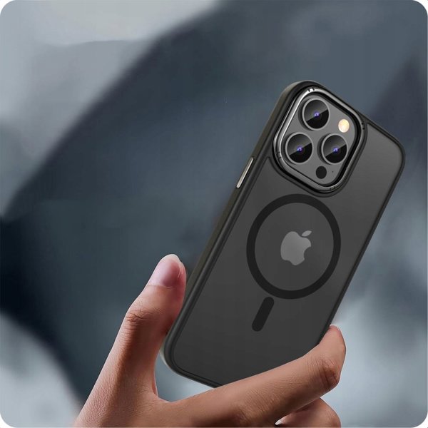 Tech-Protect Tech-Protect Magmat "2" Magsafe Iphone 15 Pro Max Matte μαύρο 13257655 5906302307951