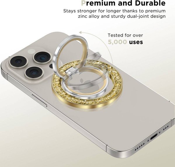 Tech-Protect TECH-PROTECT MMR200 MAGNETIC MAGSAFE PHONE RING GOLD 13816199 5906302308422