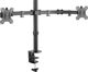 Techly ICA-LCD 582-D Επιτραπέζια Βάση για 2 Οθόνες 13" - 32", VESA 75x75 & 100x100mm