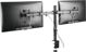 Techly ICA-LCD 582-D Επιτραπέζια Βάση για 2 Οθόνες 13" - 32", VESA 75x75 & 100x100mm