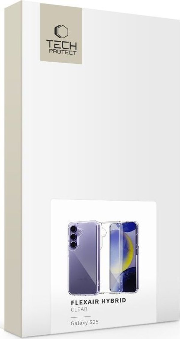 TECH-PROTECT FLEXAIR HYBRID GALAXY S25 ΔΙΑΦΑΝΕΣ