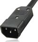 Techly Πρίζα PDU Rack 19" 1U, 8 Θέσεις Schuko, Καλώδιο 2m, 16A, 250V (I-CASE STRIP-81V2)