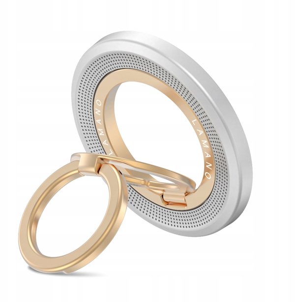 TECH-PROTECT MMR700 LAMANO MAGNETIC MAGSAFE PHONE RING TITANIUM/GOLD