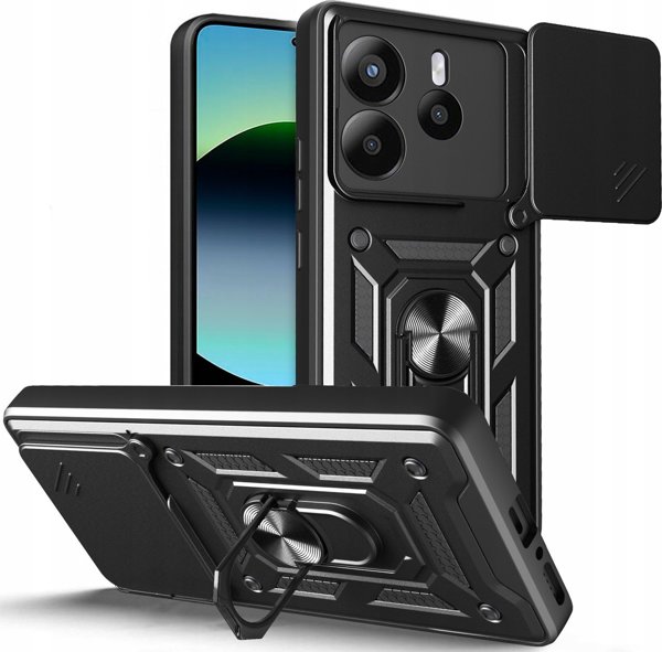 TECH-PROTECT CAMSHIELD PRO XIAOMI REDMI NOTE 14 5G ΜΑΤ ΜΑΥΡΟ