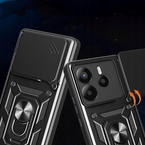 TECH-PROTECT CAMSHIELD PRO XIAOMI REDMI NOTE 14 5G ΜΑΤ ΜΑΥΡΟ