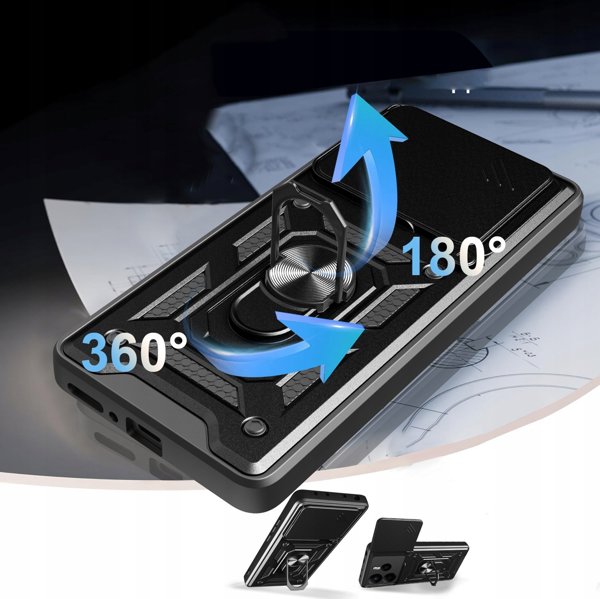 TECH-PROTECT CAMSHIELD PRO XIAOMI REDMI NOTE 14 5G ΜΑΤ ΜΑΥΡΟ