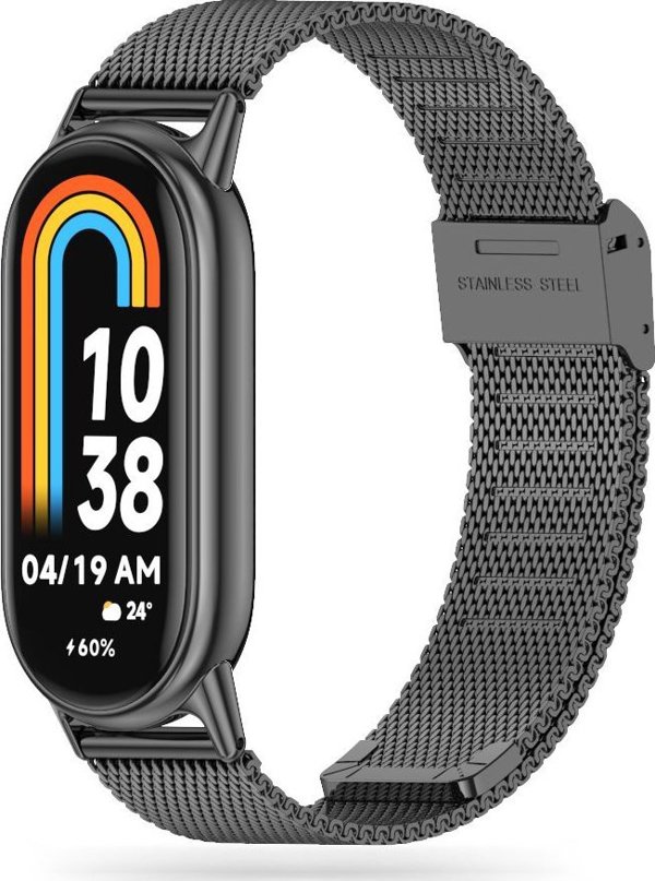Tech-Protect TECH-PROTECT MILANESEBAND XIAOMI SMART BAND 8 / 9 / NFC BLACK 13816401 9490713935156