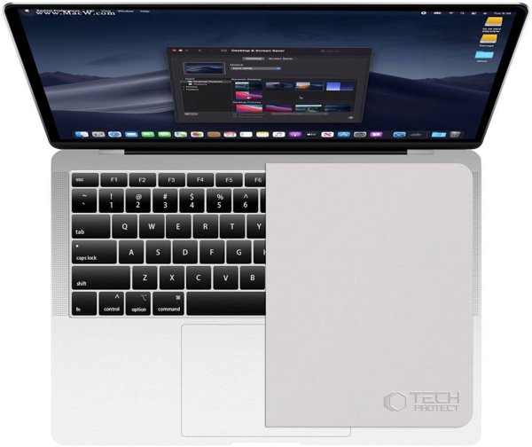 Tech-Protect Polishing Cloth Πανί Καθαρισμού Οθόνης για Laptop 15-16 ιντσών, Γκρι