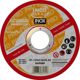 Techniflex Δίσκος Κοπής Inox T1A 115mm x 1.0mm για Ανοξείδωτο Χάλυβα