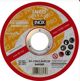 Techniflex Δίσκος Κοπής Inox T1A 115mm x 1.0mm για Ανοξείδωτο Χάλυβα