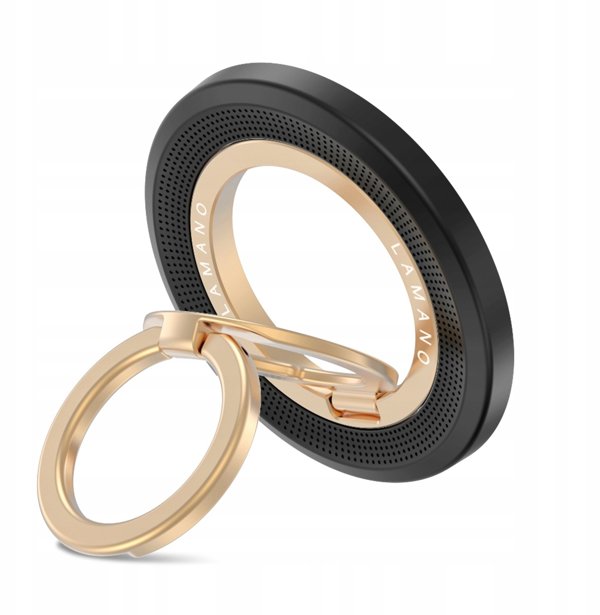TECH-PROTECT MMR700 LAMANO MAGNETIC MAGSAFE PHONE RING BLACK/GOLD