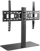 Techly Επιτραπέζια Βάση Τηλεόρασης ICA-LCD S304L, Ρυθμιζόμενη για TV 32'' - 55'', με Γυάλινο Ράφι