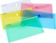NoName Φάκελος PP Με Κούμπωμα DL 126x225mm, Μίξη Χρωμάτων, 0,18mm