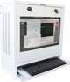 Techly ICRLIM10W Βάση 1U Για Κρεμαστό Ντουλάπι Δικτύου, Λευκή