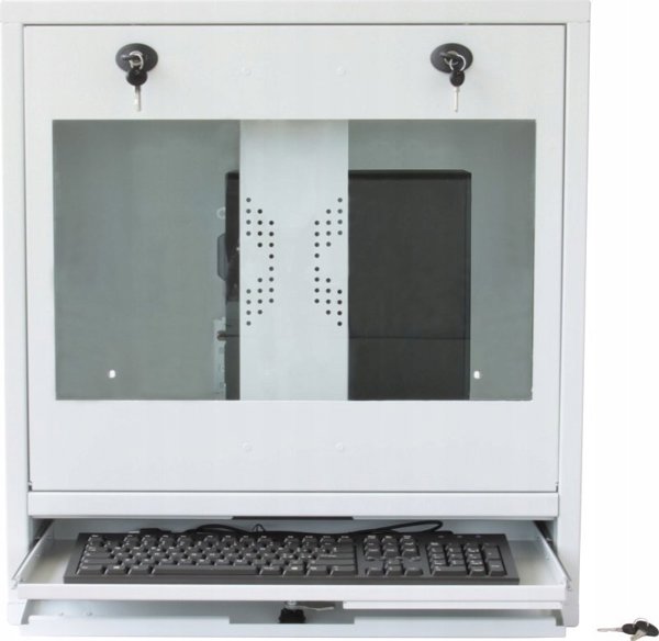Techly ICRLIM10W Βάση 1U Για Κρεμαστό Ντουλάπι Δικτύου, Λευκή