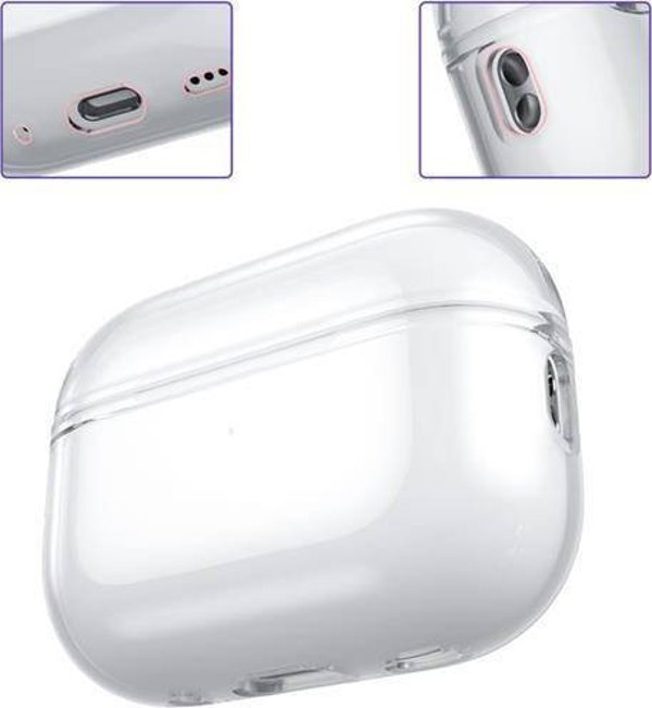 Θήκη Tech-Protect FlexAir για Apple AirPods Pro 1 / 2, TPU, Διάφανη