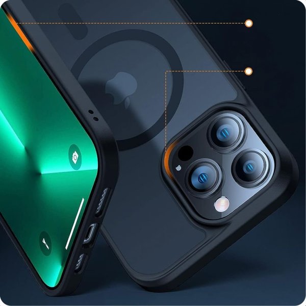 Θήκη Tech-Protect MagMat MagSafe για iPhone 12 Mini / 13 Mini, TPU & PC, Black/Clear
