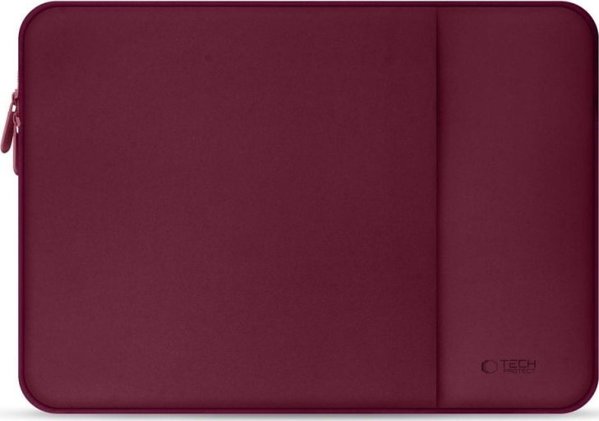Tech-Protect Θήκη Laptop 14" από Νεοπρένιο, Μούρο