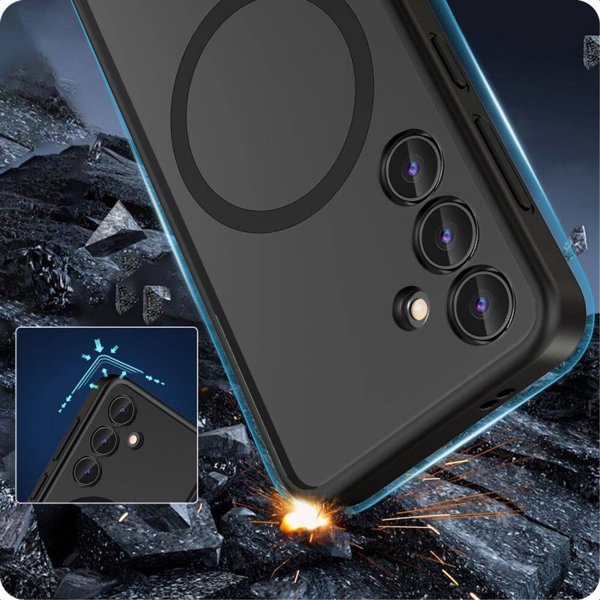 Θήκη Tech-Protect SAMSUNG GALAXY S24 ULTRA Tech-Protect Magmat MagSafe Μαύρο ματ 14045830 5906203690534