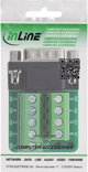 TecLine InLine® Τερματικό Μπλοκ – D-Sub 9 Connector – 2 Σειρών – Βιδωτή Σύνδεση