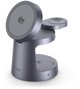 TECH-PROTECT QI2.2-25W-A48 3IN1 MAGNETIC MAGSAFE WIRELESS CHARGER DARK GREY
