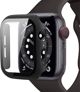 Tech-Protect Defense360 Θήκη Προστασίας με Τζάμι για Apple Watch 4/5/6/SE (40mm) - Μαύρο