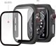 Tech-Protect Defense360 Θήκη Προστασίας με Τζάμι για Apple Watch 4/5/6/SE (40mm) - Μαύρο