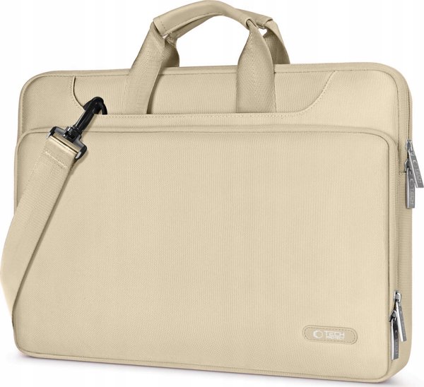 Tech-Protect Τσάντα Laptop 15-16", Desert Beige, Θήκη Μεταφοράς για Φορητό Υπολογιστή