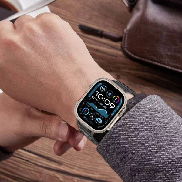 Tech-Protect Pasek do APPLE WATCH 6 / 7 / 8 / 9 / 10 / SE / ULTRA 1 / 2 (44 / 45 / 46 / 49 MM) Tech-Protect Stainless Classic Titanium