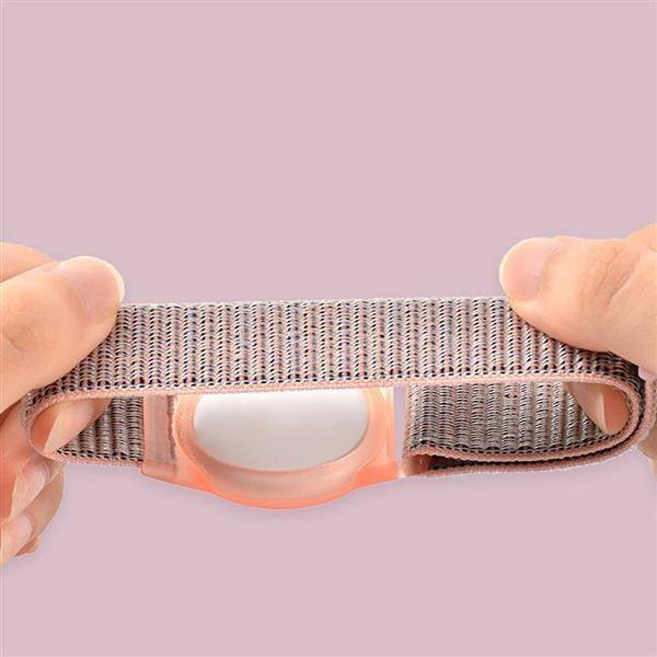 Tech-Protect Nylon Λουράκι για Apple AirTag - Παιδικό Βραχιόλι από Νάιλον και TPU - Μπλε