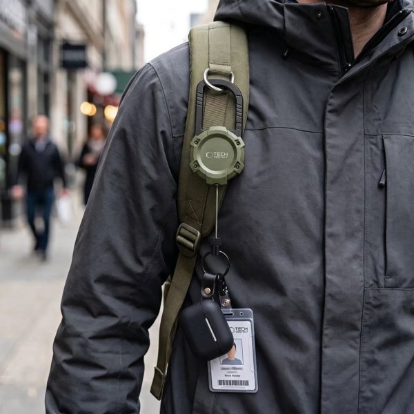 Tech-Protect TECH-PROTECT ATH03 URBANLOOP ANTI-THEFT HOLDER MILITARY GREEN