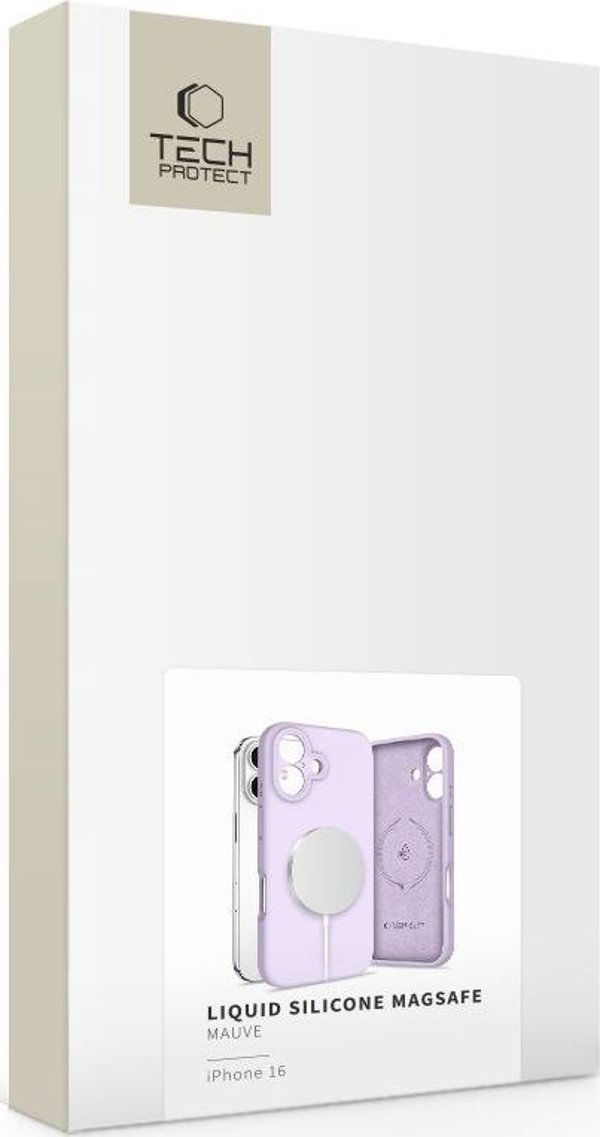 TECH-PROTECT ΥΓΡΗ ΣΙΛΙΚΟΝΗ MAGSAFE IPHONE 16 ΜΩΒ