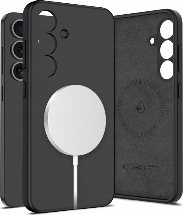 TECH-PROTECT ΥΓΡΗ ΣΙΛΙΚΟΝΗ MAGSAFE GALAXY S25+ PLUS ΜΑΥΡΟ