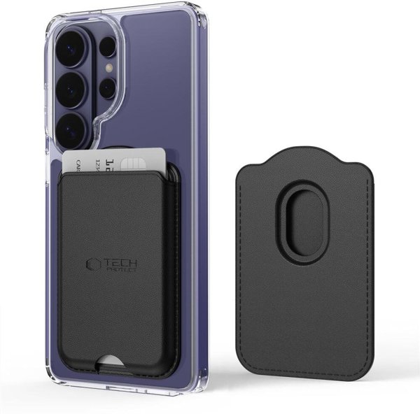 Tech-Protect CH02 MagWallet MagSafe Μαγνητική Θήκη Καρτών για Smartphone - Μαύρο