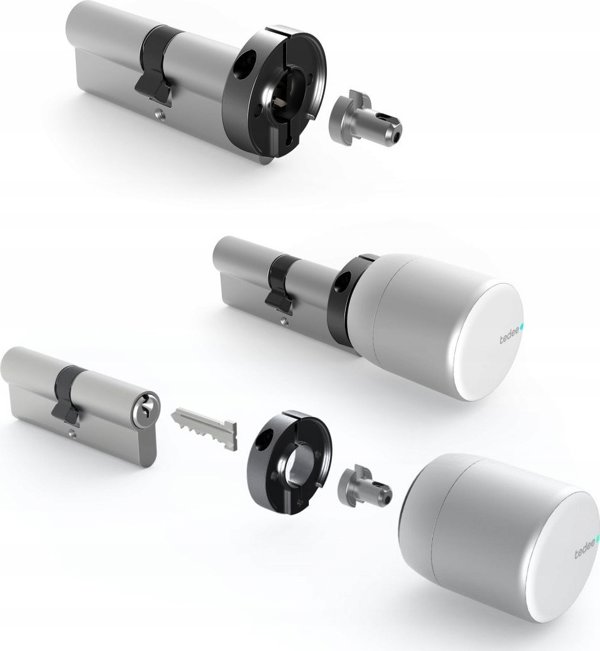 Tedee adapter do drzwi europejskich czarny