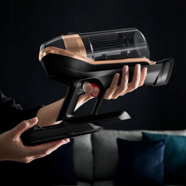 Tefal X-Force Flex 15.60 Aqua  melna/zelta - Bezvadu puteklu sucejs TY99G3 (3221616140882)