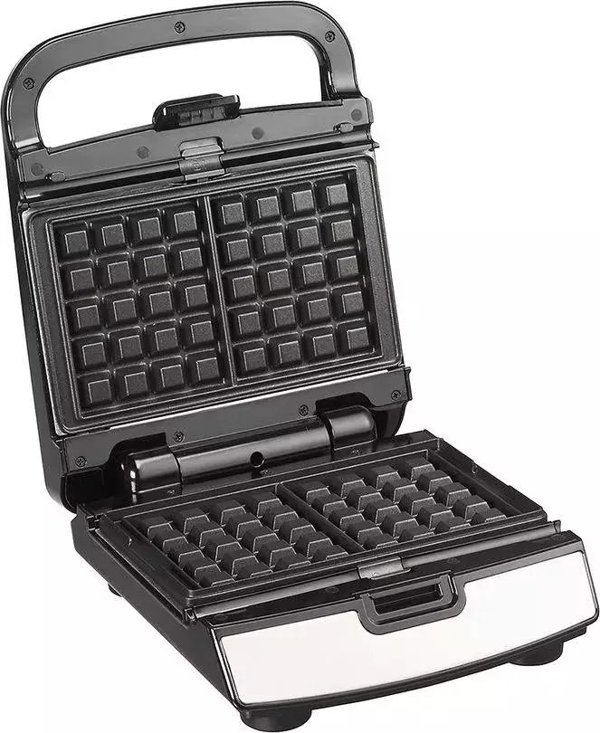 TEFAL Sumuštinių ir vaflių keptuvas SW852D12, 2 padėklai (Juodas)