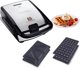TEFAL Sumuštinių ir vaflių keptuvas SW852D12, 2 padėklai (Juodas)