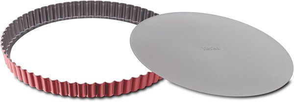 Tefal Delibake Φόρμα για Τάρτα 28cm J1641574, Αντικολλητική, Μαύρη