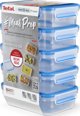 Tefal Tefal MasterSeal MealPrep σετ δοχείων αποθήκευσης, 5 x 0,8 L
