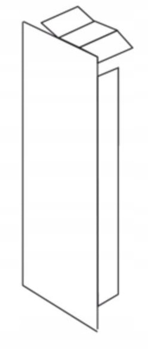 tehalit.LF Τερματικό 60x150mm, λευκό LF6015069016